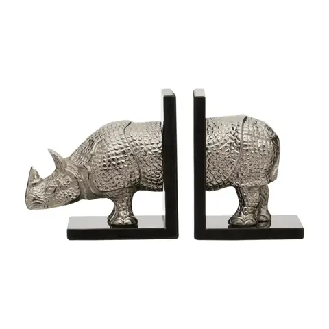 Premier Housewares Kinsley Nashorn-Bücherstützen-Set (2er-Set)