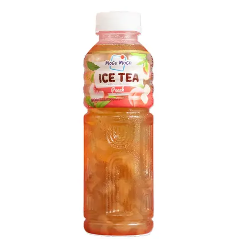 Mogu Mogu Ice Peach Tea with Nata de Coco 450ml