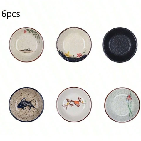 YumiPLUS Accessoires de trempage ronds - Lot de 6 pièces