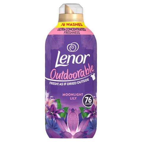 Lenor Outdoorable Fabric Conditioner  76 Washes, Moonlight Lily