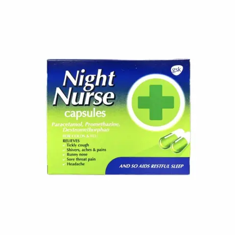 NIGHT NURSE CAPSULE HARD 500MG 1X10_UK