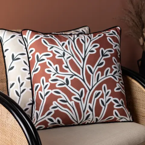 Furn Cushion Annika Square Brick 50x50cm