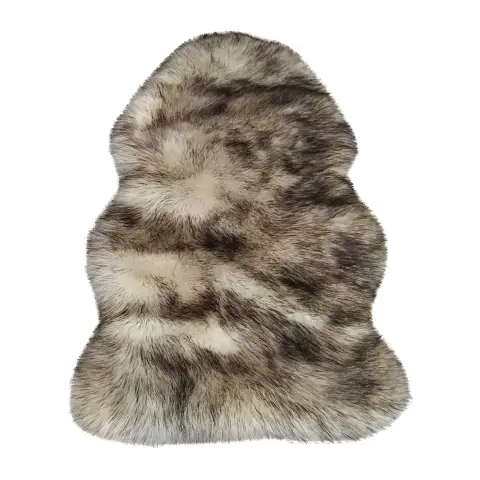 Likewise Rug Faux Fur Hide Cream 60x90cm