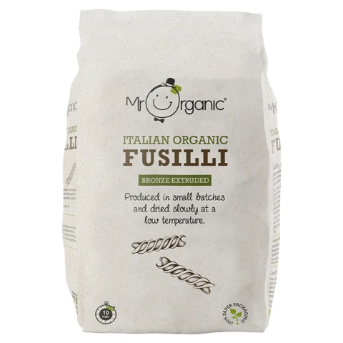 Mr Organic Italian Organic Fusilli 500g