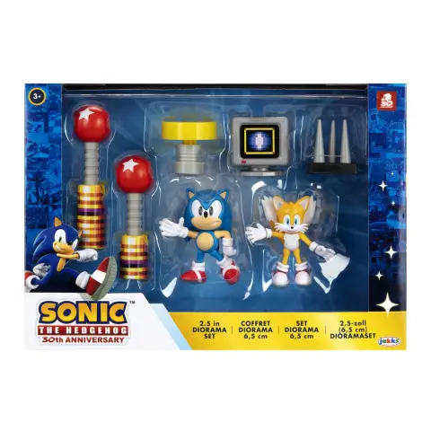 Sonic the Hedgehog 2.5inch Figure Diorama Playset