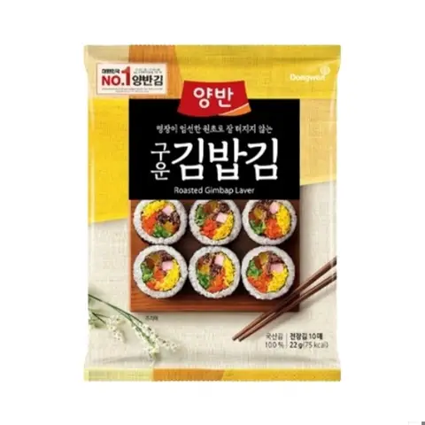 Dongwon Roasted Laver For Gimbap 22g(Best Before2026-02-23)
