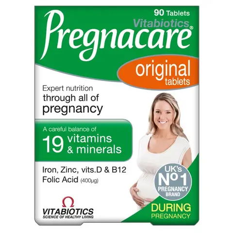 Vitabiotics Pregnacare Original Tablets - 90 Tablets