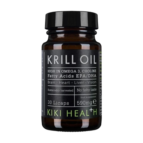 KIKI Health Krill Oil, 590mg - 30 Liquid Capsules