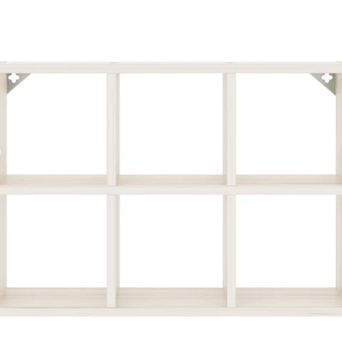 Galano Nice Multifunktionales 6-Würfel-Aufbewahrungsschrank - L 61,2 x B 15,2 x H 41,5 cm, Beige für Wohnzimmer