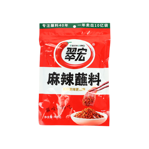 CuiHong Sauce à Tremper Mala 400g