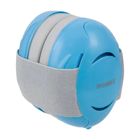 DOOKY Baby Gehörschutz Blau (0–3 Jahre)