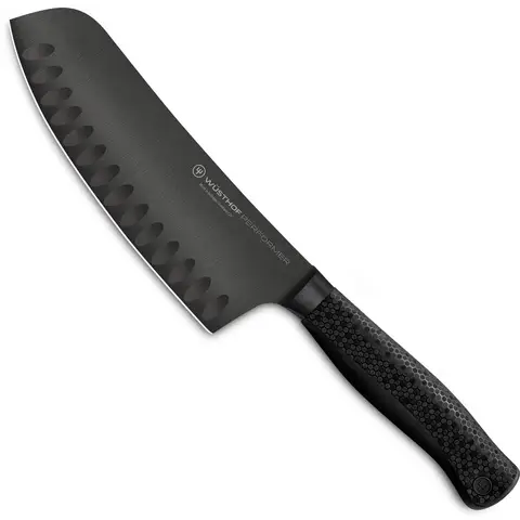 Wüsthof Performer Rotoku Mes - 7 Inch, Zwart