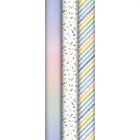 CLAIREFONTAINE Basic Assorted Rings 57g, Roll 10x0.70m