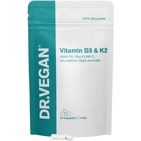 DR.VEGAN Vitamin D3 Immune Support Capsules - 30 Capsules