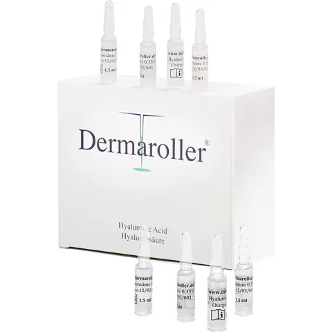 Dermaroller Hyaluronsäure Ampullen Hyaluronsäure Serum 30 x 1,5ml