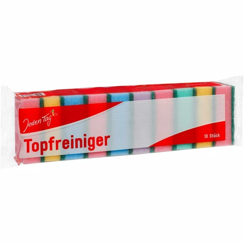 Jeden Tag Topfreiniger Bunt