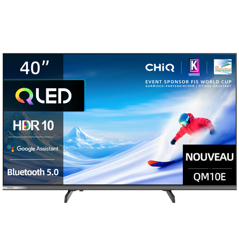 CHiQ QLED Pro TV L40QM10E 40 pouces Full HD Google TV