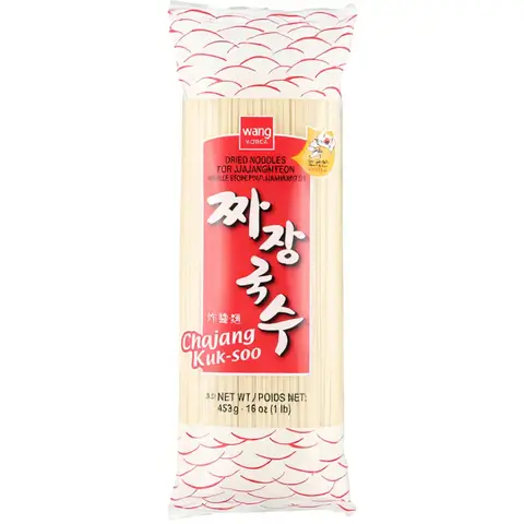 WANG Dried Noodles for Jjajangmyeon (Chajang Kuk-soo) 453g