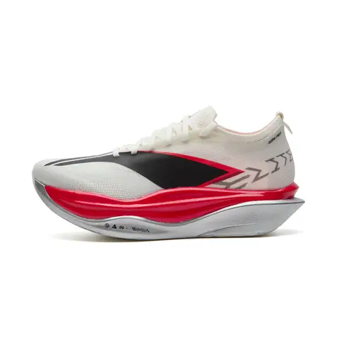 LI-NING FEI DIAN 6 ELITE Men's Road Racing Running Shoes Marathon Sports Outdoor - Champagne White - 11