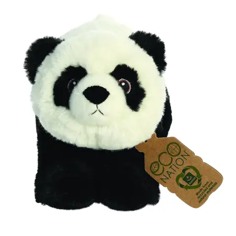 Eco Nation Panda 9in Soft Toy