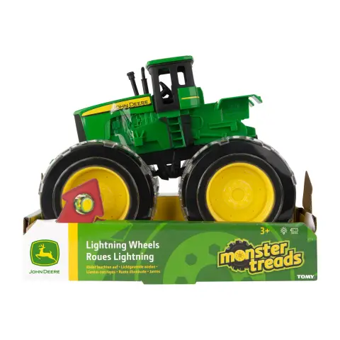 John Deere KIDS Monster Treads Light Wheels 8 inch Tractor