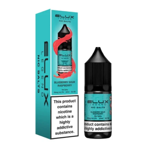 Elux Legend Nic Salt E-liquid Blueberry sour raspberry 20mg