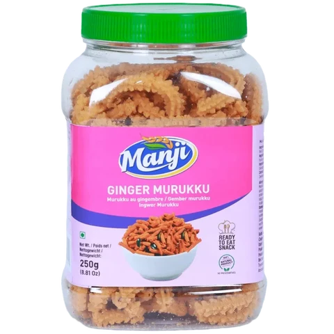 Manji Snacks Ingwer Murukku 250 g