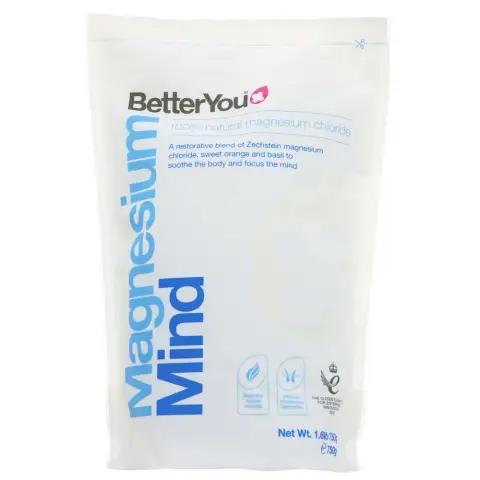 BETTER YOU - Magnesium Mind Flakes - With Orange & Basil - 750G