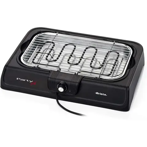 Ariete 00C073300AR0 733 Elektrogrill, Metall, schwarz