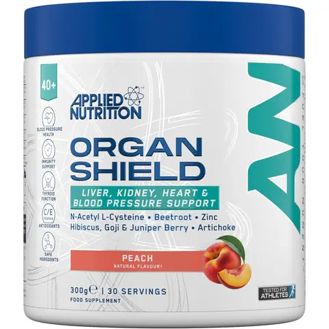 Applied Nutrition Organ Shield Daily Wellness Support Powder Peach Flavour - 300g