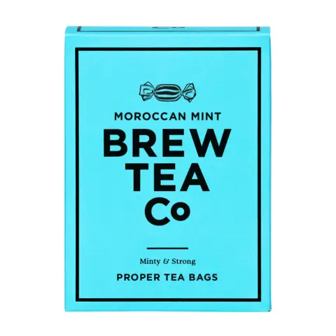 Brew Tea Co Moroccan Mint Tea (15 Proper Tea Bags) 75g