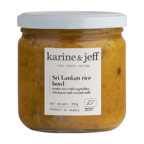 Karine & Jeff - Organic Sri Lankan Rice Bowl - 340g