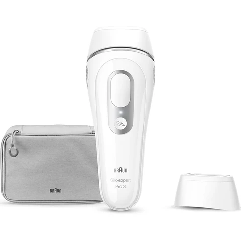 Braun Silk·Expert Pro 3 PL3020 Épilateur à lumière pulsée (IPL), usage domestique, technologie SkinPro - Blanc