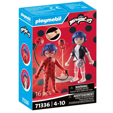 PLAYMOBIL 71336 Miraculous: Marinette & Ladybug