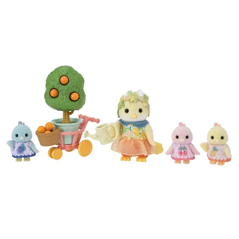 Sylvanian Families Citrus Bird Family