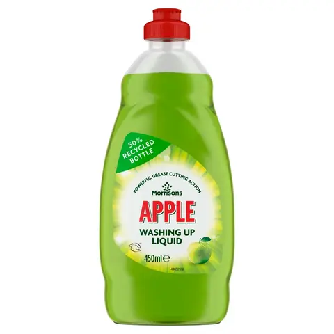 Morrisons Apple Washing Up Liquid 450ml