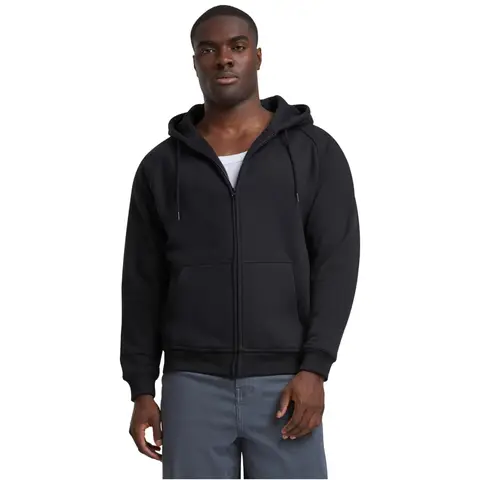 Urban Classics Zip Hoody Sweat & Fleece - Kapuzenjacke mit Reißverschluss schwarz S