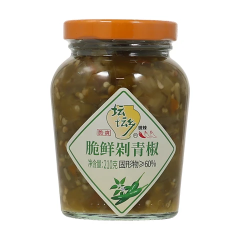 Tan Tan Xiang knackig-frischer gehackter grüner Paprika 210g