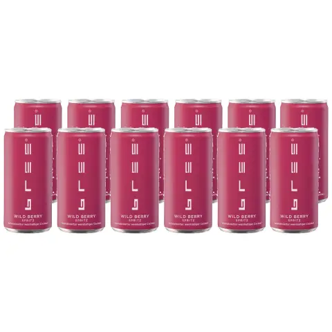 BREE Wild Berry Spritz, aromatisierter weinhaltiger Cocktail 12x0.2L