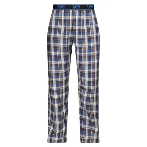 LEE Loungeslip Yukon - antraciet/blauw - check-L