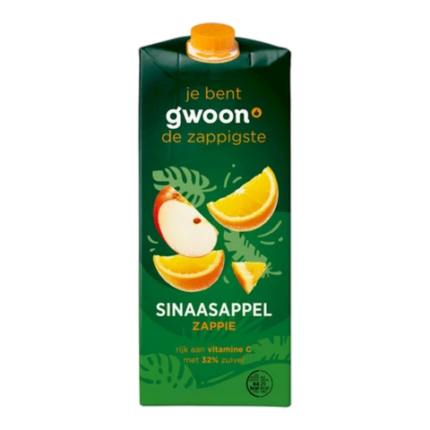 G'woon Zappie Sinaasappelsap - 1.5 L