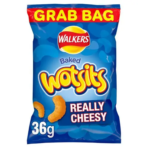 Walkers Baked Wotsits Really Cheesy 36g x30 - Full Case
