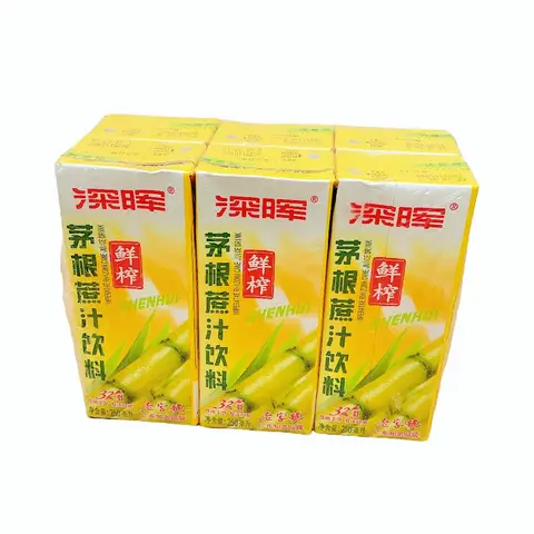 Shenhui Kratzbeere- und Zuckerrohrgetränk 250 ml x 6