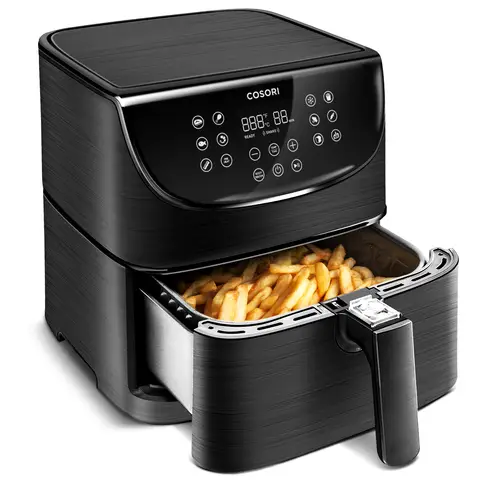 COSORI Premium Air Fryer - 3.5L, Black, Space Saving, 55% Energy Saving, 13 One-Touch Functions, CP137-AF