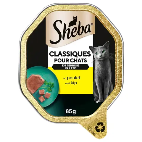 Sheba Classic Paté met Kip 85g
