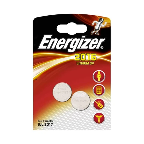 S351 Energizer CR2016 Lithium-Knopfzelle - 2er-Pack