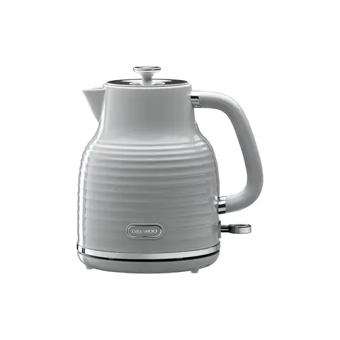 DAEWOO Sienna Retro Jug Kettle, 1.7L, Grey - SDA2481GE