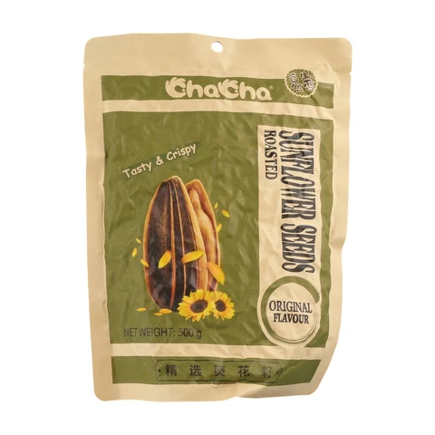 Cha Cha Graines de tournesol aromatisées saveur originale 500 g
