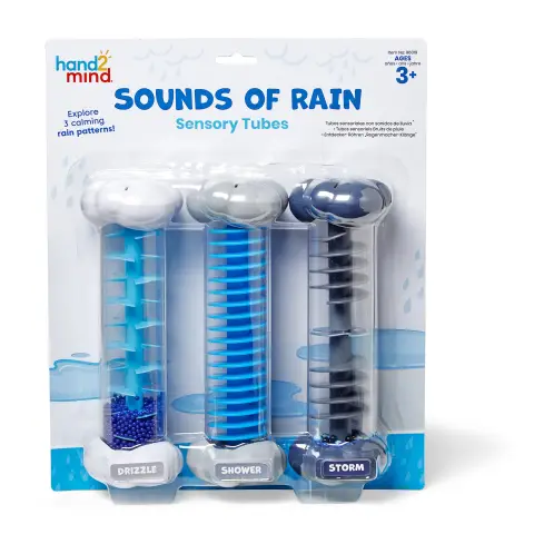Learning Resources Sounds of Rain Sensory Tubes