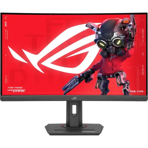 ASUS ROG Strix XG27WCS 27" Curved Wide Quad HD 180Hz 1ms Height Adjustable USB-C Gaming Monitor